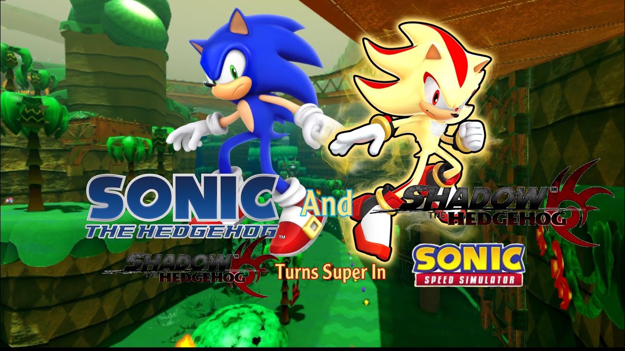 Shadow Turns Super In Sonic Speed Simulator
