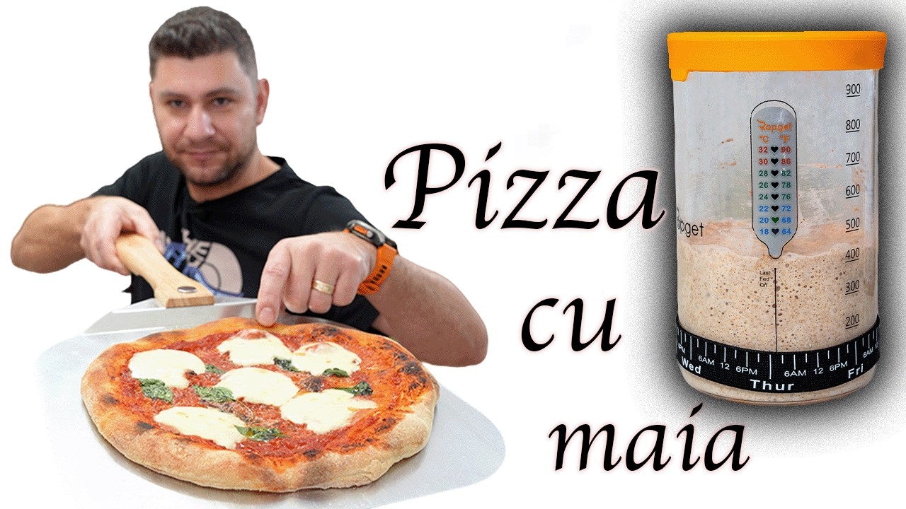 Aluat pentru pizza făcut cu maia 
