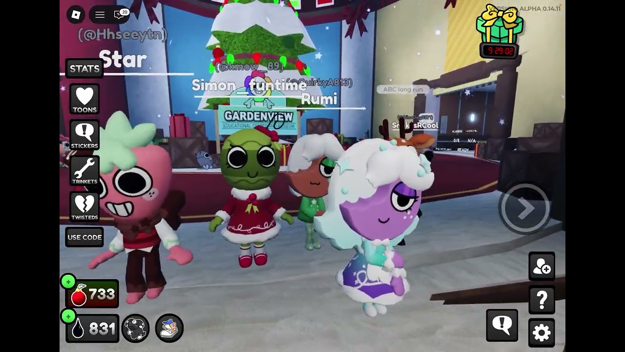 Just be spending my Robux and playing different games