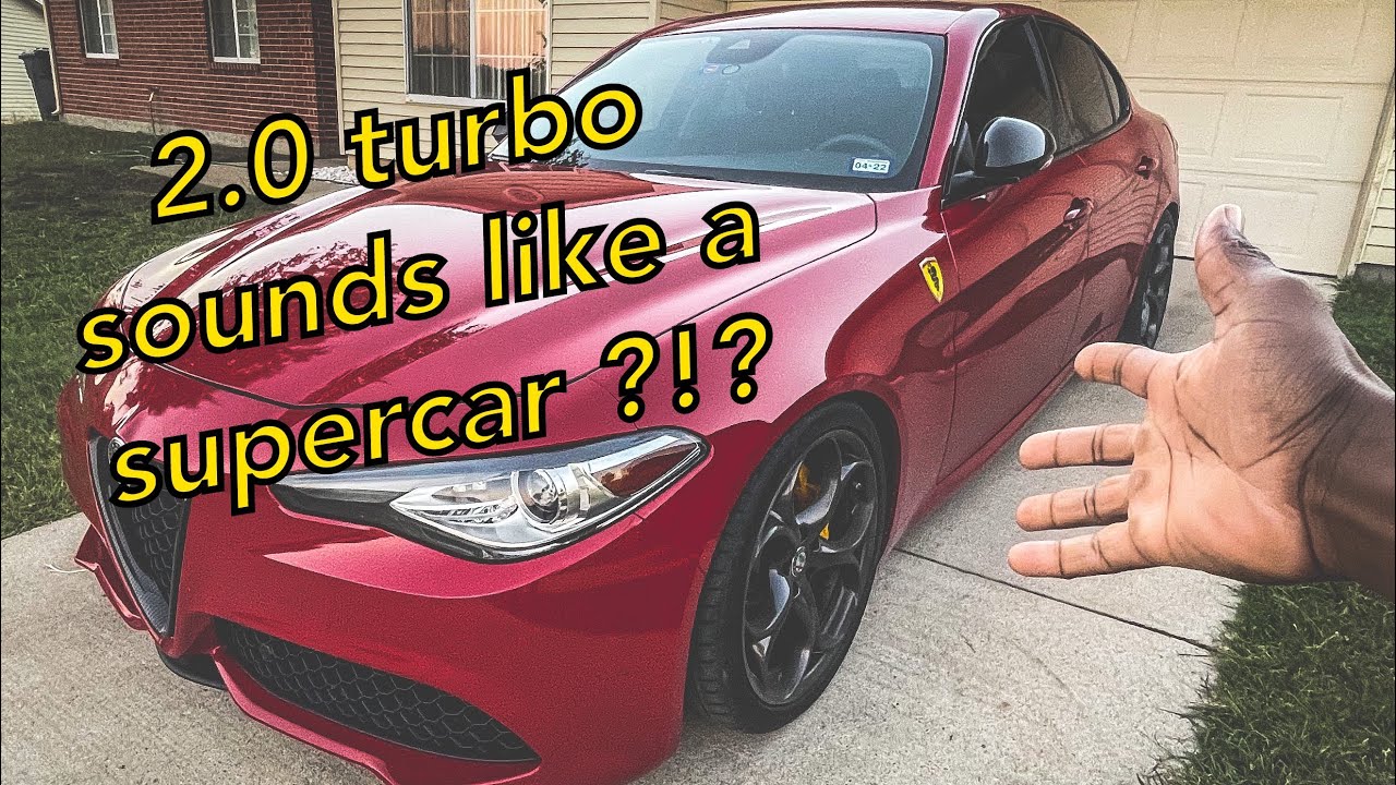 2.0T Giulia Madness catless downpipe sound review!
