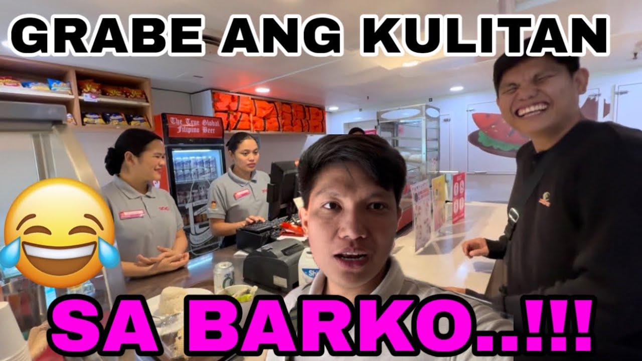 Kulitan ng pb team sa barko 😂😂😂