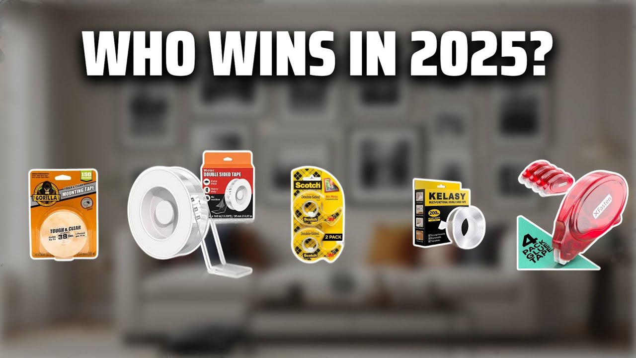 The Top 5 Best Double Sided Tape in 2025 - Must Watch Before Buying!