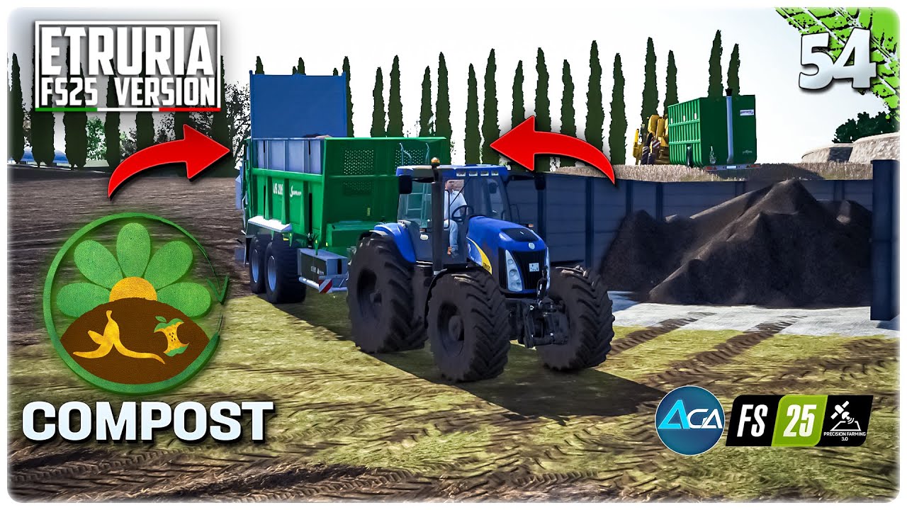 🔴LIVE | Gameplay Română FS25 Etruria 54 - Fertilizare de buget- începem să producem compost