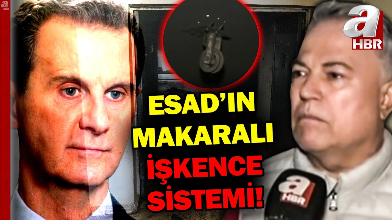 Suriye'de İşkence Gören Türkmen Yaşadıklarını A Haber'e Anlattı! İşte Esad'ın Ölüm Merkezi...