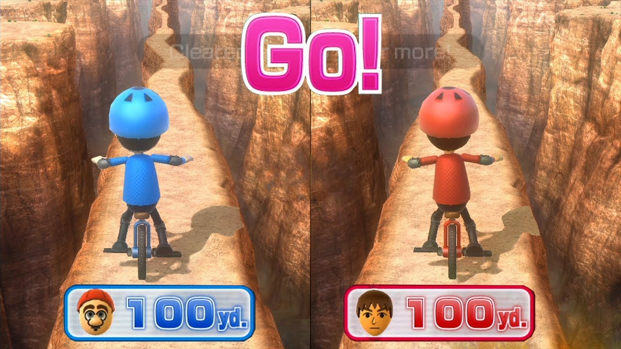 Wii Party U - Bridge Burners (2 Player) Mario and Guest C | JinnaGaming