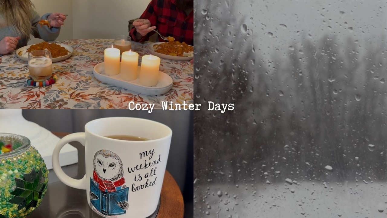 Slow living vlog | warm home cooked meals | spring decor shopping 