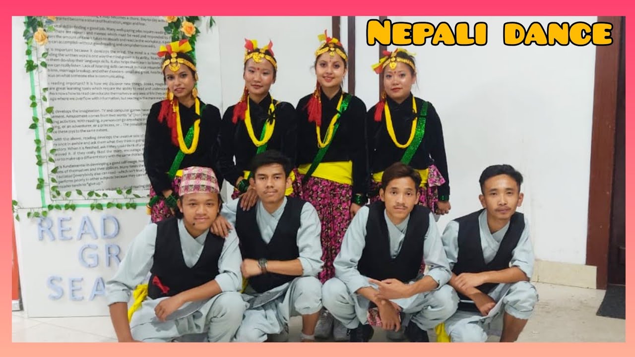 Nepali Dance|| G.V.C dentam|| Read &Grow session2 -Ethnic Cultural Dance Competition  at Gangtok ||