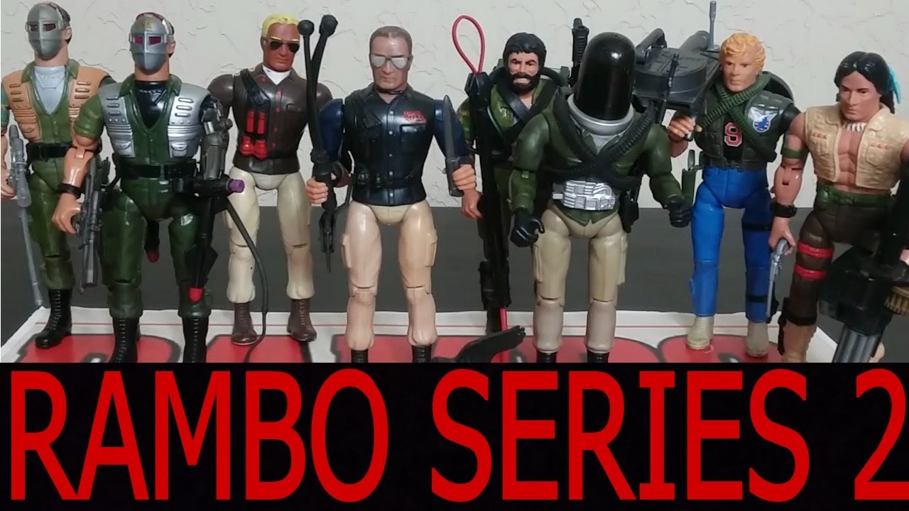 RETRO-WED:  RAMBO SERIES 2 FIGURES FROM COLECO AND JOCSA