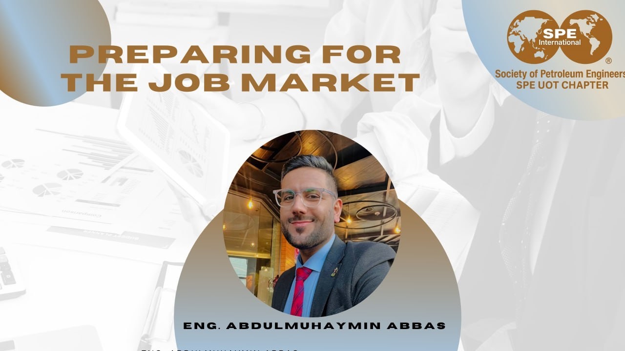 PREPARING FOR THE JOB MARKET By Eng.ABD UL MUHAYMIN ABBAS