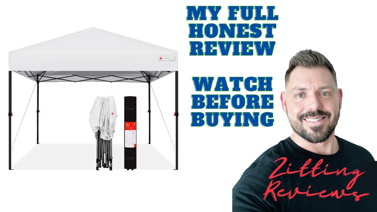 CROWN SHADES 10x10 Pop Up Canopy: The Ultimate Outdoor Shade | Zitting Reviews