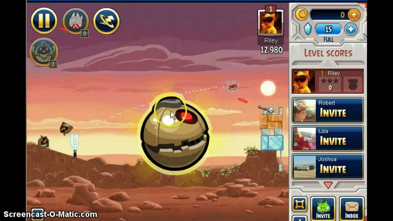 Angry Birds Star wars beta