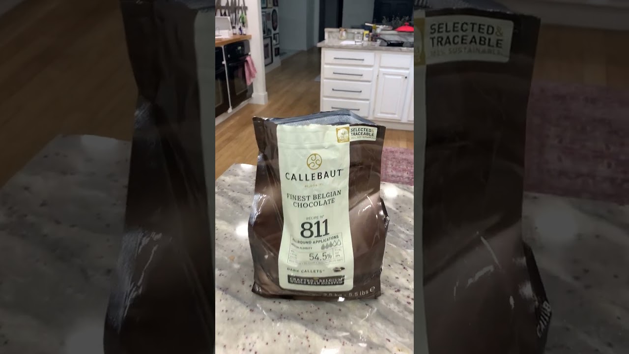 Callebaut Recipe No. 811 Finest Belgian Dark Chocolate With 54.5% Cacao