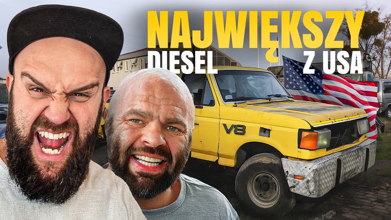 Kupiliśmy dawcę z największym V8 Diesel z USA 🇺🇸 // Rambalia #2
