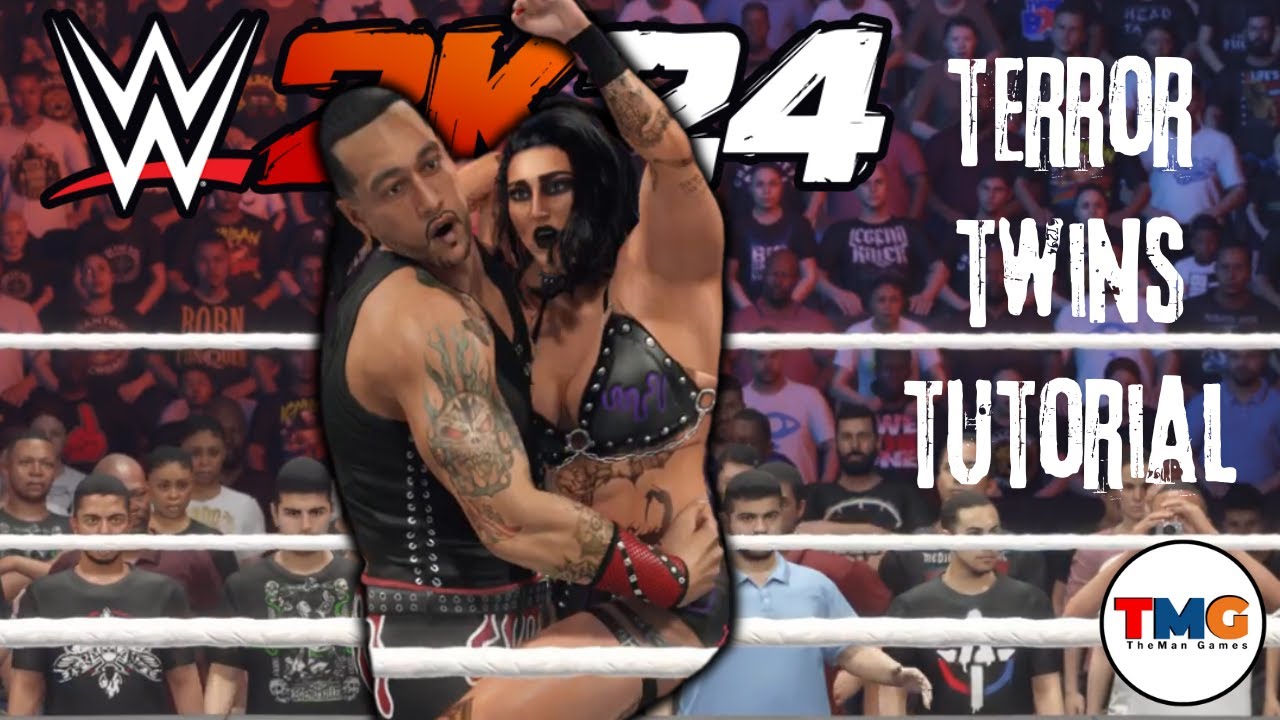 WWE 2K24 : Rhea Ripley & Damian Priest The Terror Twins Tutorial
