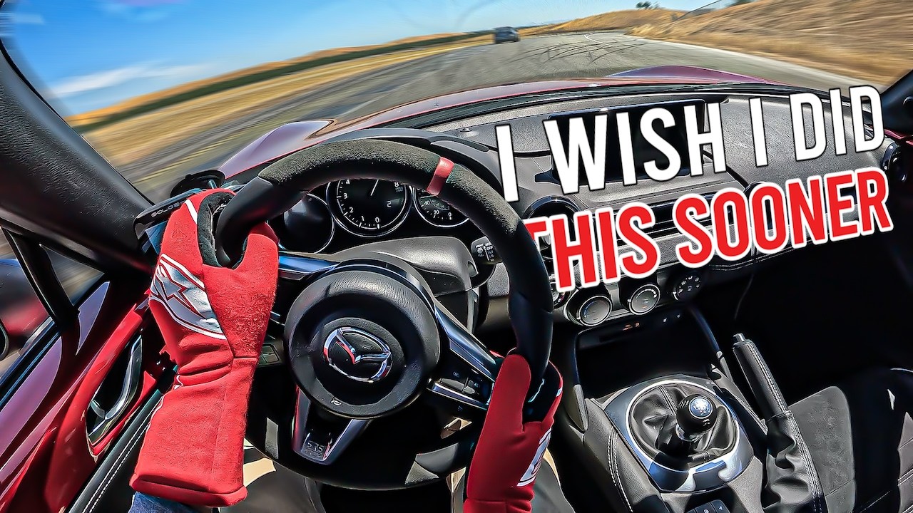 Как модификация за 100 долларов преобразила мою Miata ND3 на трассе | Thunderhill Raceway