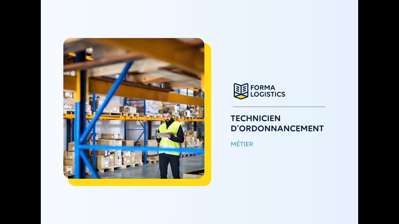 Métier technicien d'ordonnancement