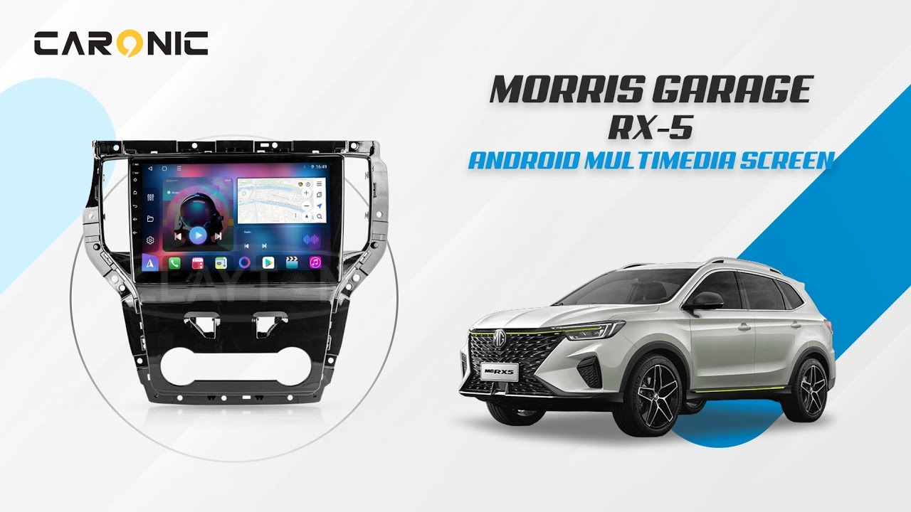MG RX-5 | Android QLED Head Unit with Bluetooth & GPS Navigation