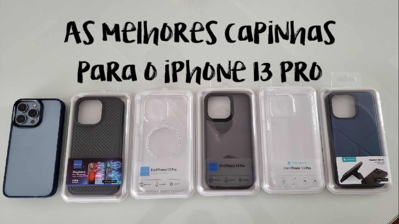 iPhone 13 Pro: As melhores capinhas para o novo celular da Apple (Rock Space)