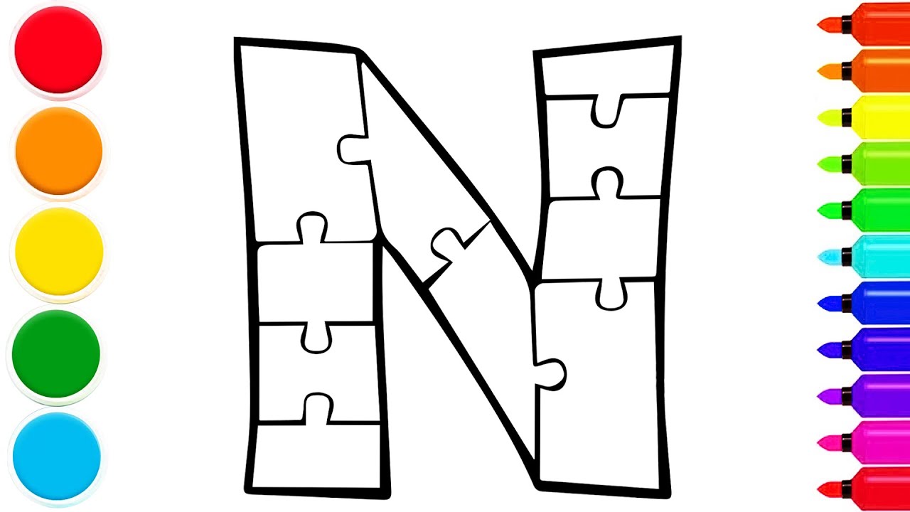 How to Draw Letters, ABC, A to Z | step by step