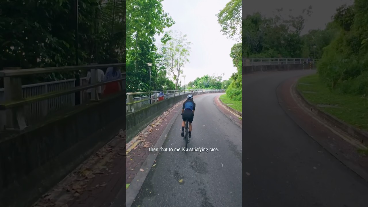 Just yapping on a nice bicycle up Mount Faber #shorts #singapore #cinematic #pov #cycling