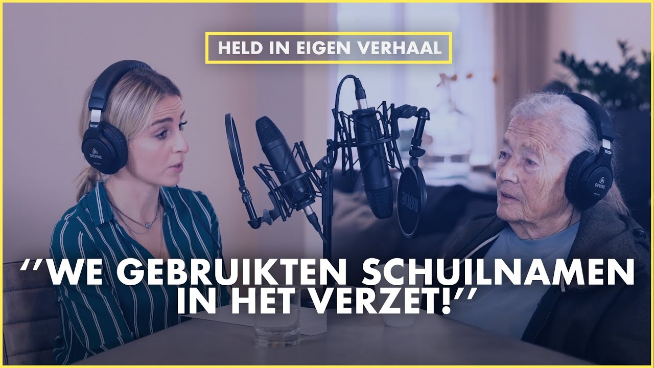 Hansje (95) over het VERZET in de TWEEDE WERELDOORLOG