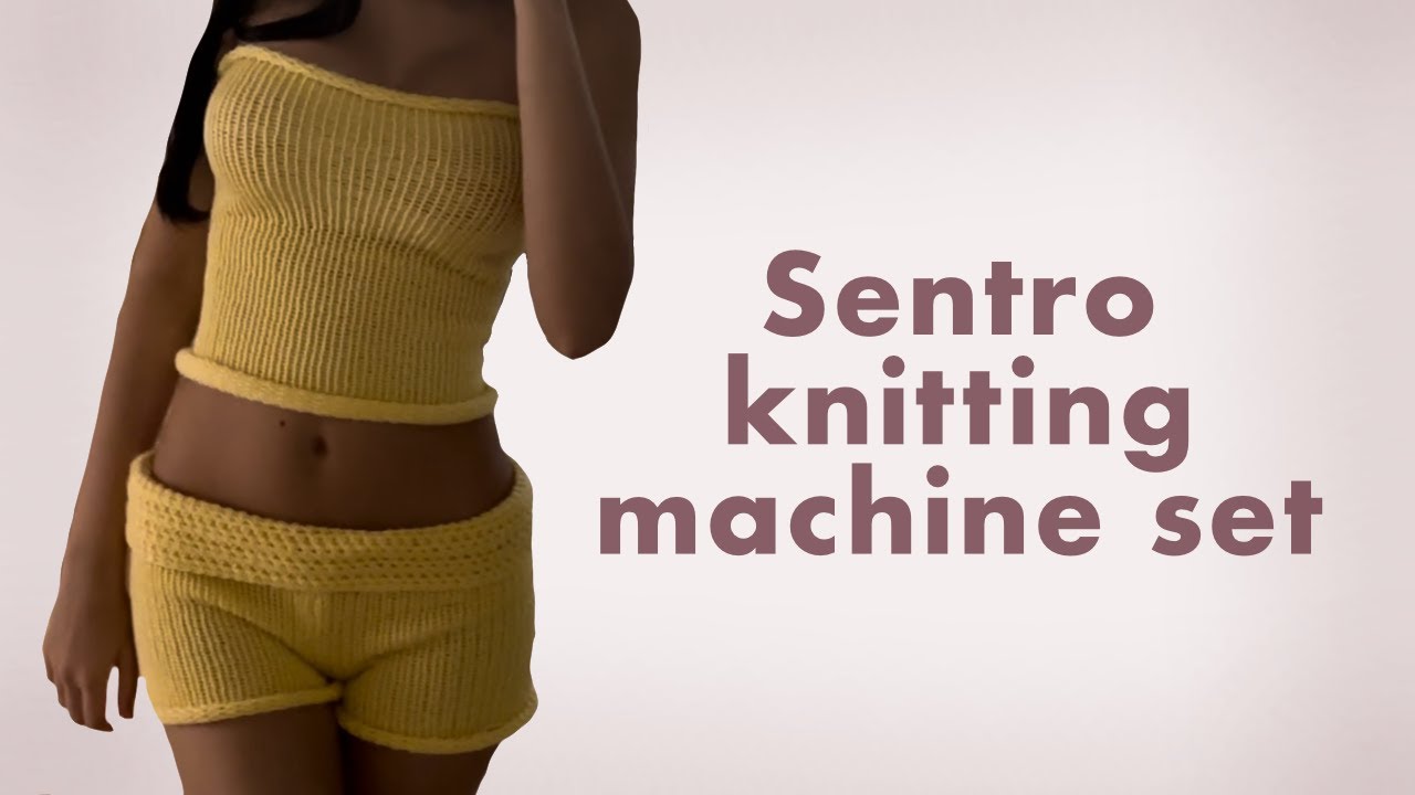 Sentro Knitting Machine Set Tutorial!! I reyagirl_