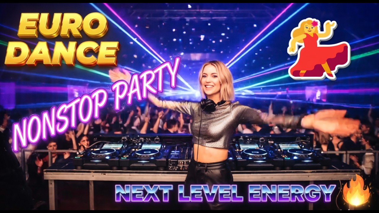 Euro Dance 90s Dance Music | Female DJ