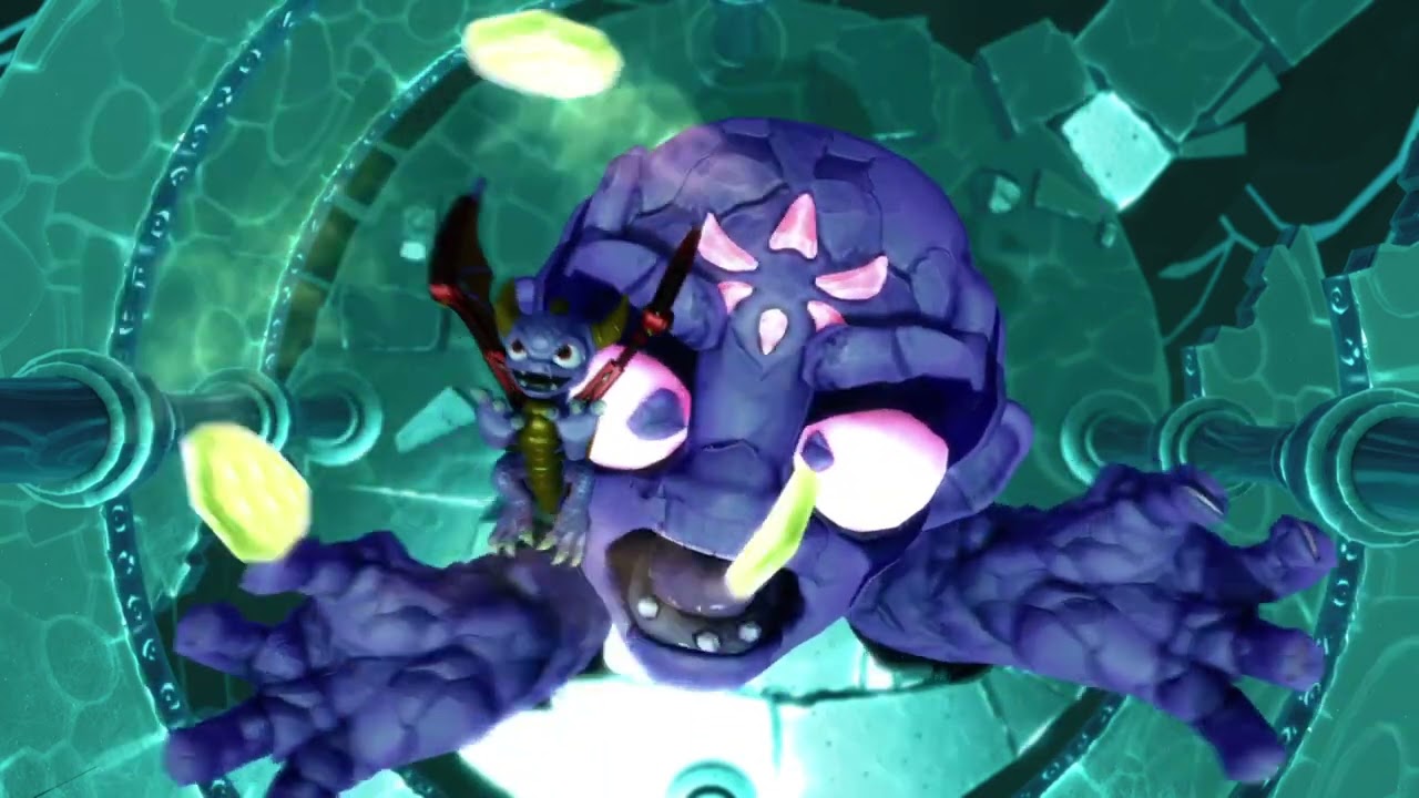 Skylanders SWAP Force Nightmare Score mode Kaos (no hit).
