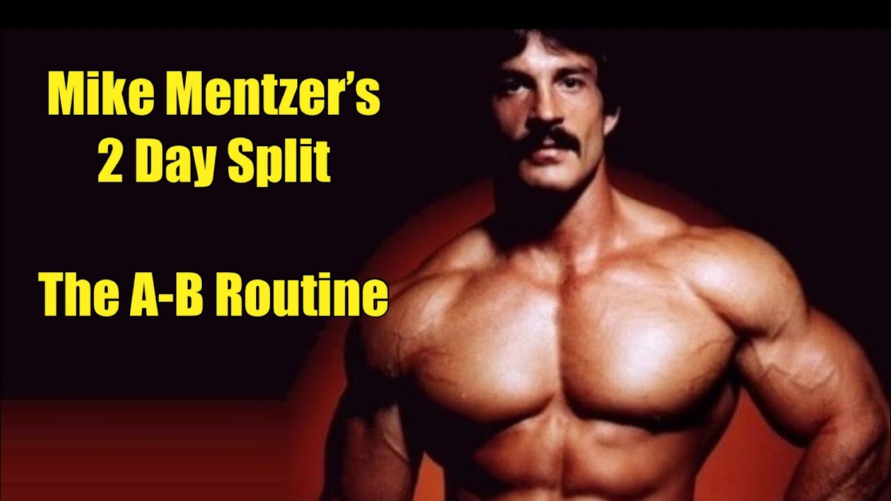 Двухдневный сплит Майка Ментцера: программа A-B #mikementzer #бодибилдинг #фитнес #тренажерный зал