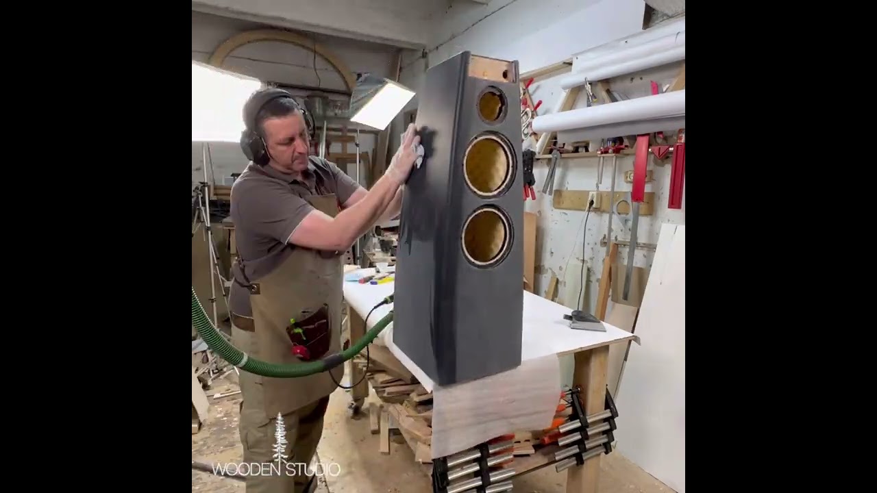 Repair loudspeakers Meridian DSP 5200. Part 5.