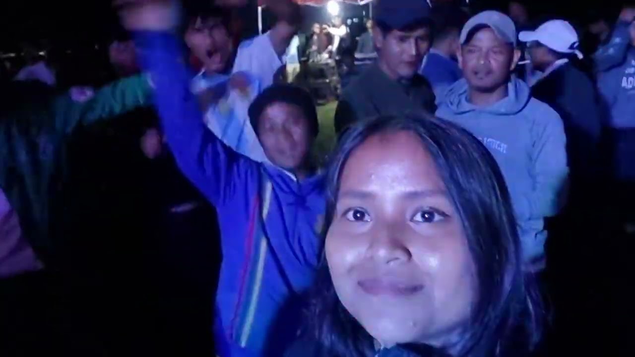Aiom Samla_ Wanjop Sohkhlet  performance at #PyndenDiwah #concert #Meghalaya 😅😅😍🥰..