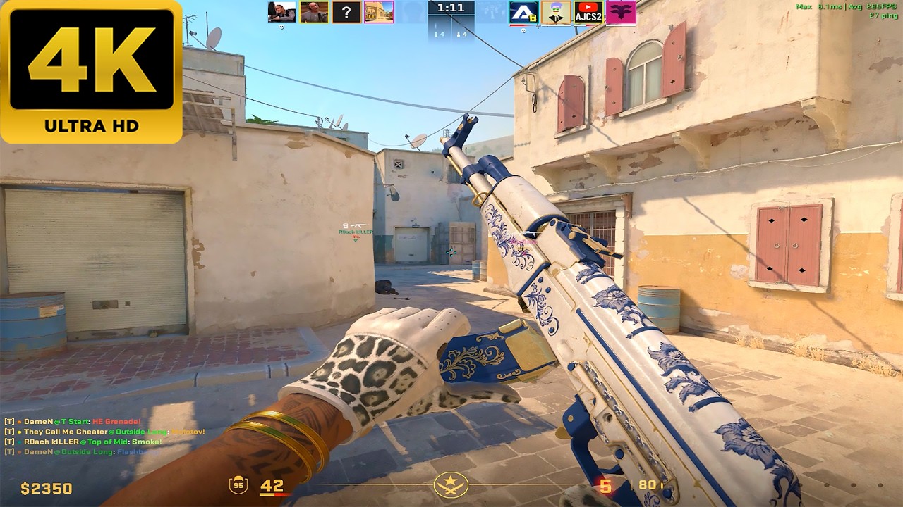 Counter Strike 2 -  Dust 2 - Full Gameplay