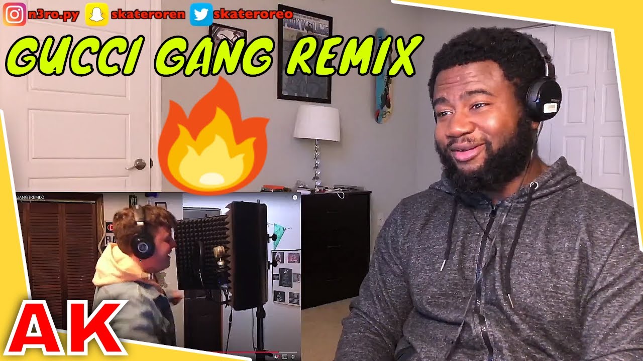 KILLED IT! - AK - GUCCI GANG REMIX - REACTION