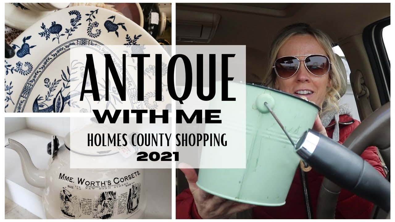 Antique Mall shopping ~ Holmes County Ohio Antique Malls ~ Antique with me