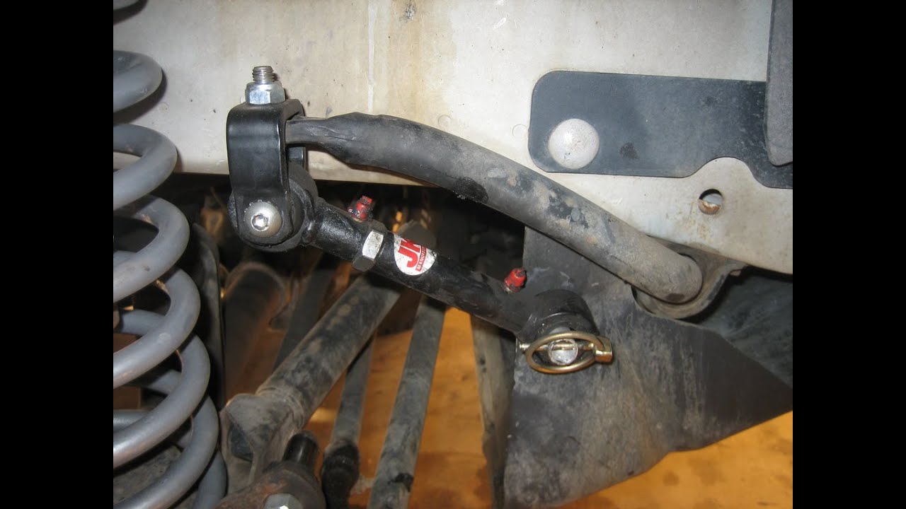 JKS 0-4 inch Quicker Disconnects on a 98 Jeep XJ Cherokee