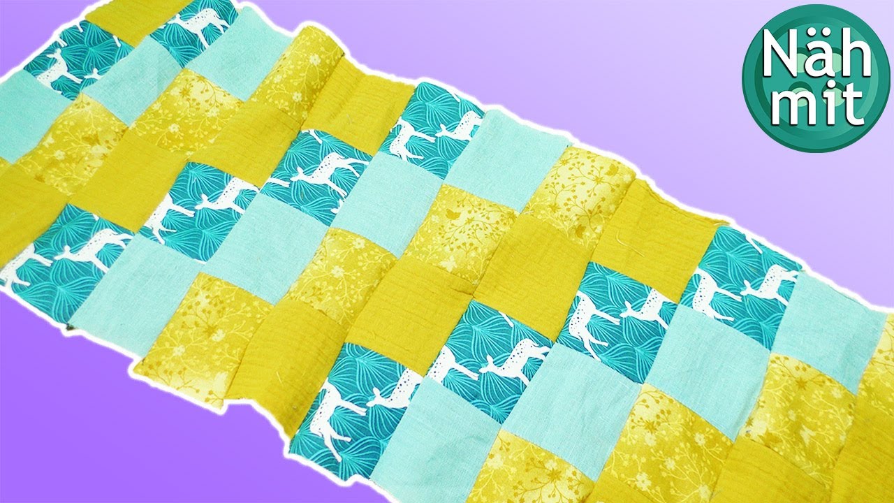 N&auml;hen lernen: Patchwork | Patchwork Anleitung f&uuml;r N&auml;hanf&auml;nger | Grundlagenkurs N&Auml;HEN | N&auml;h mit mir!