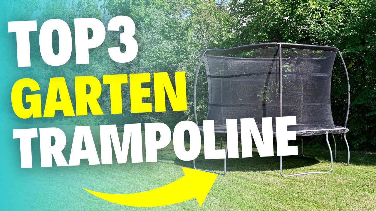 Die BESTEN Gartentrampoline - TESTSIEGER im Vergleich!