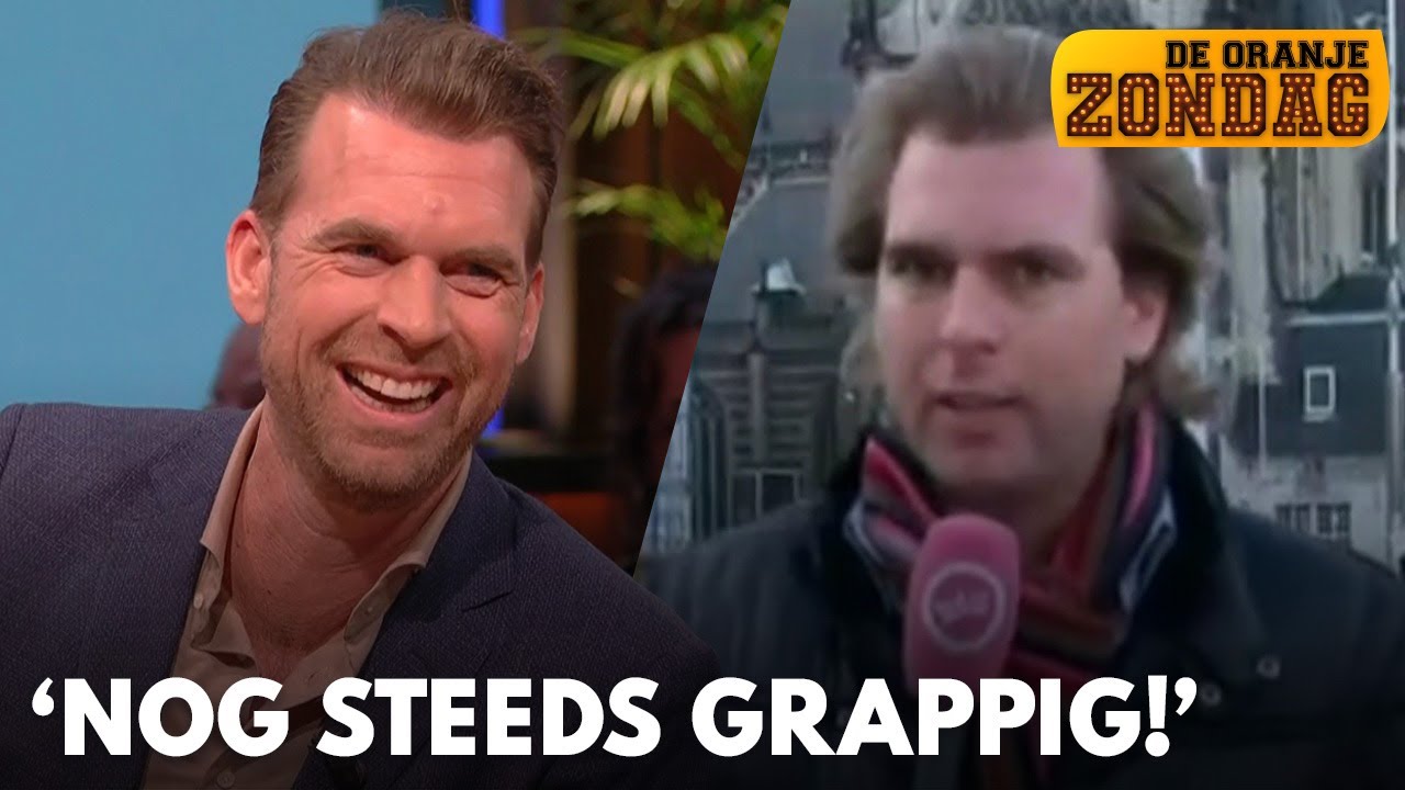 Rutger ziet zijn satirische interviews op Internationale Vrouwendag terug: 'Nog steeds grappig!'
