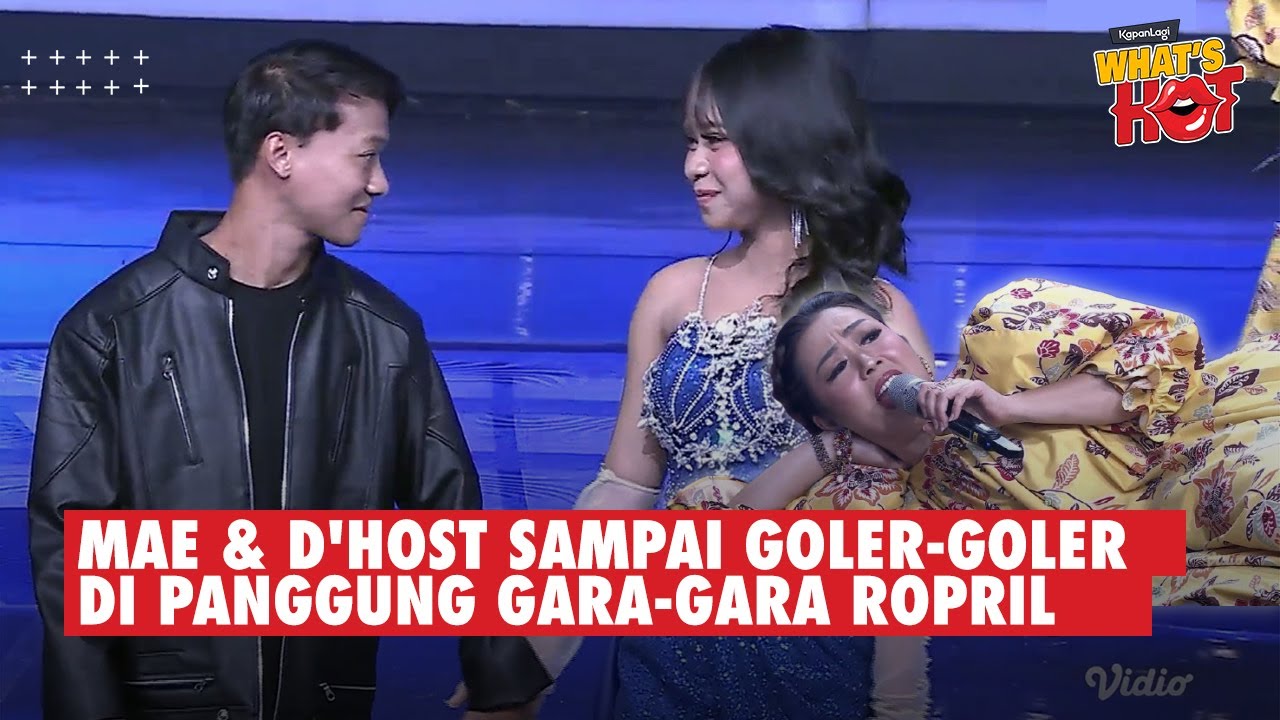 AKSI PANGGUNG MALU-MALU ROPRIL Bikin Juri & Host Sampai Goler-Goler Di Atas Panggung #da7