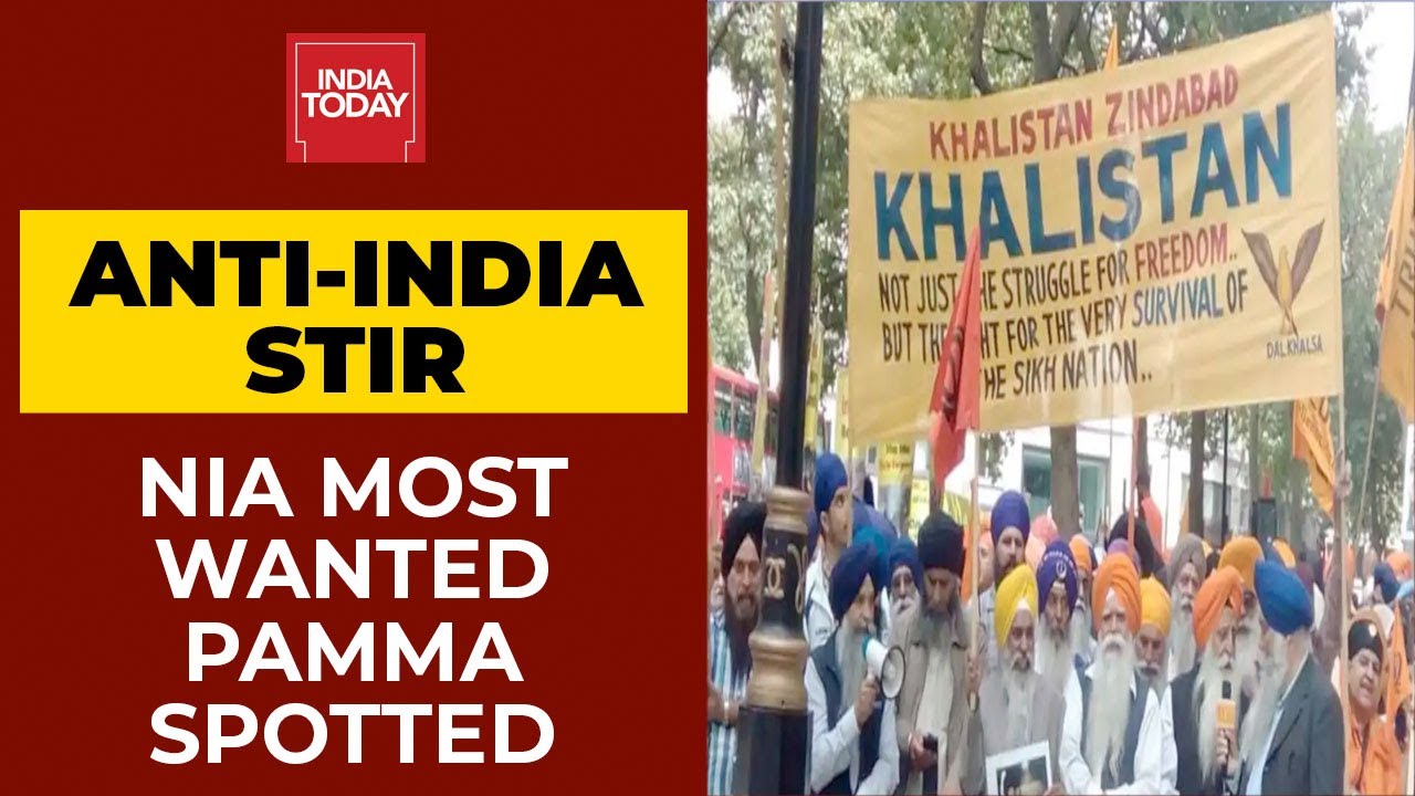 Pro-Farmers Protest In London, Khalistani Terrorist Spotted Outside Indian High Commission In UK