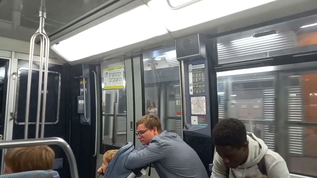 Métro Ligne 4 - Voyage qu'un MP89 CC Trajet Montparnasse Bienvenüe - Bagneux Lucie Aubrac N°33