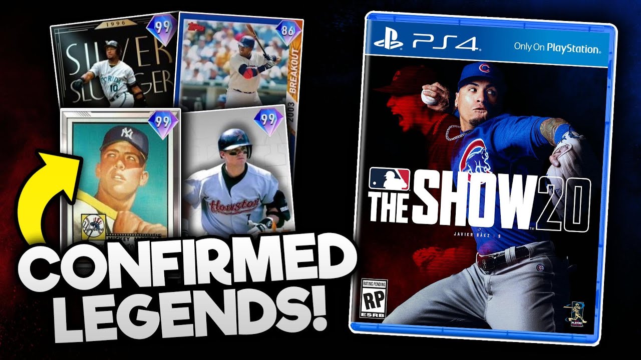 All Legends We Know So Far in MLB The Show 20 Diamond Dynasty