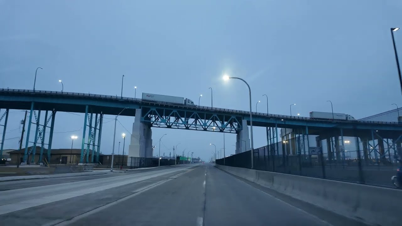 Fort Street Construction | Ambassador Bridge To Gordie Howe International Bridge