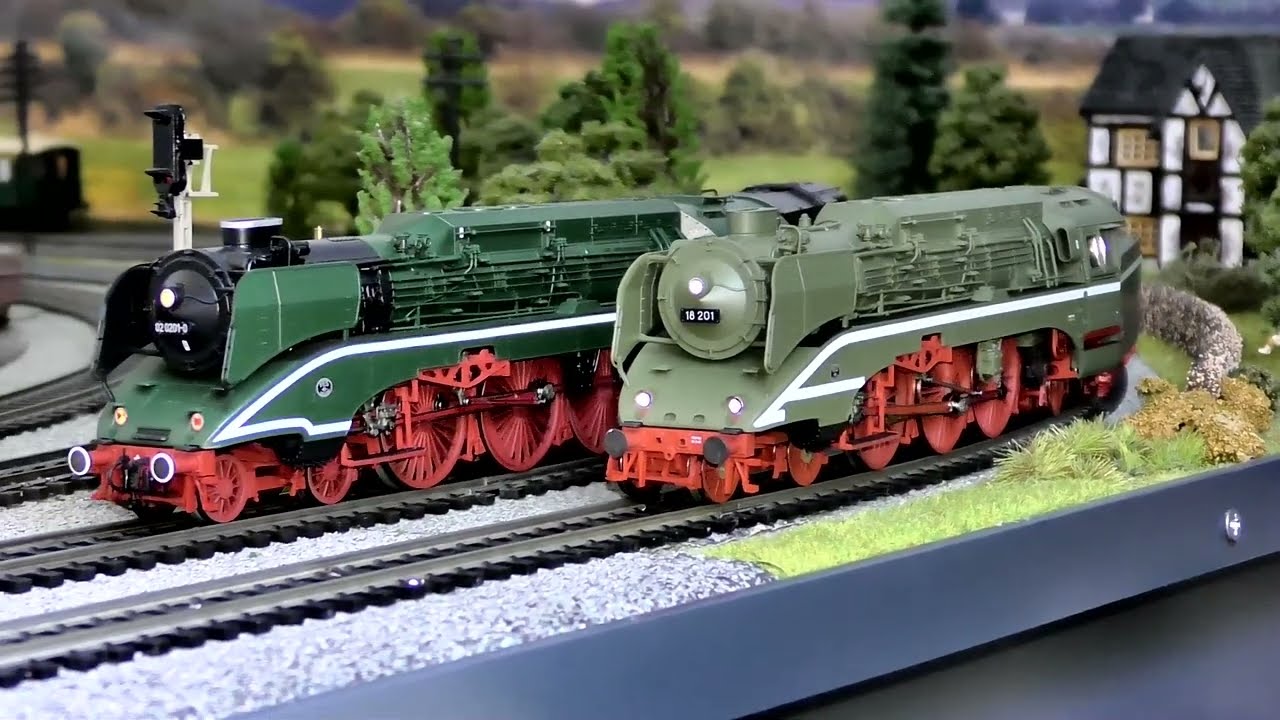 Model Train Collection III - Marklin, Trix, Rivarossi, Roco and Piko Locomotives all with Sound