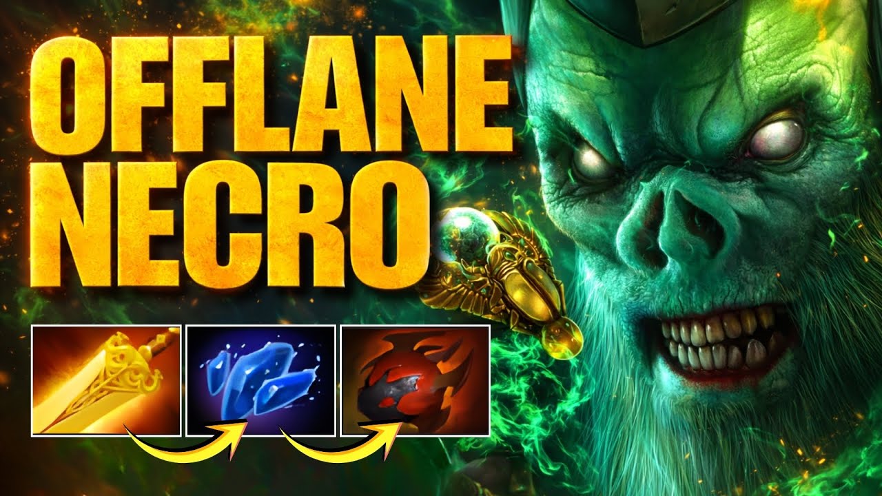 Offlane Necrophos Still Works in 💚 | Full Turbo Gameplay