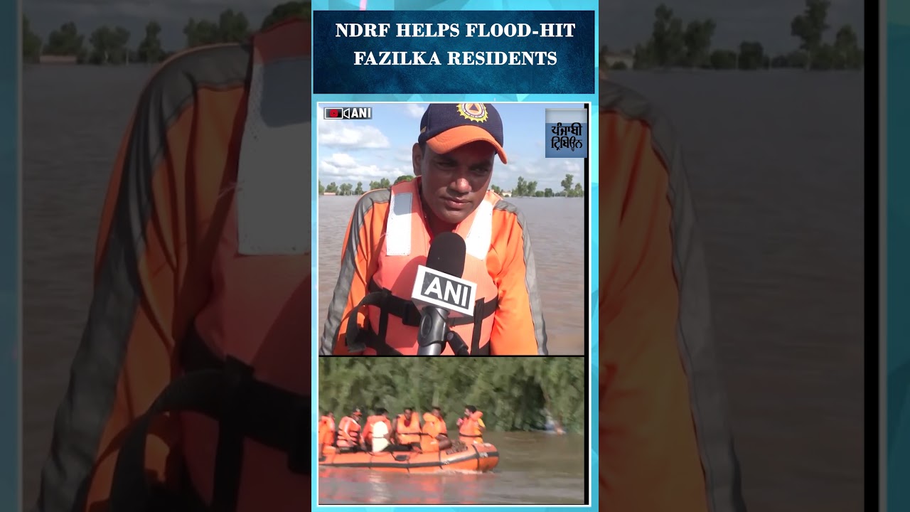 Punjab Floods: NDRF Continues Rescue in Fazilka