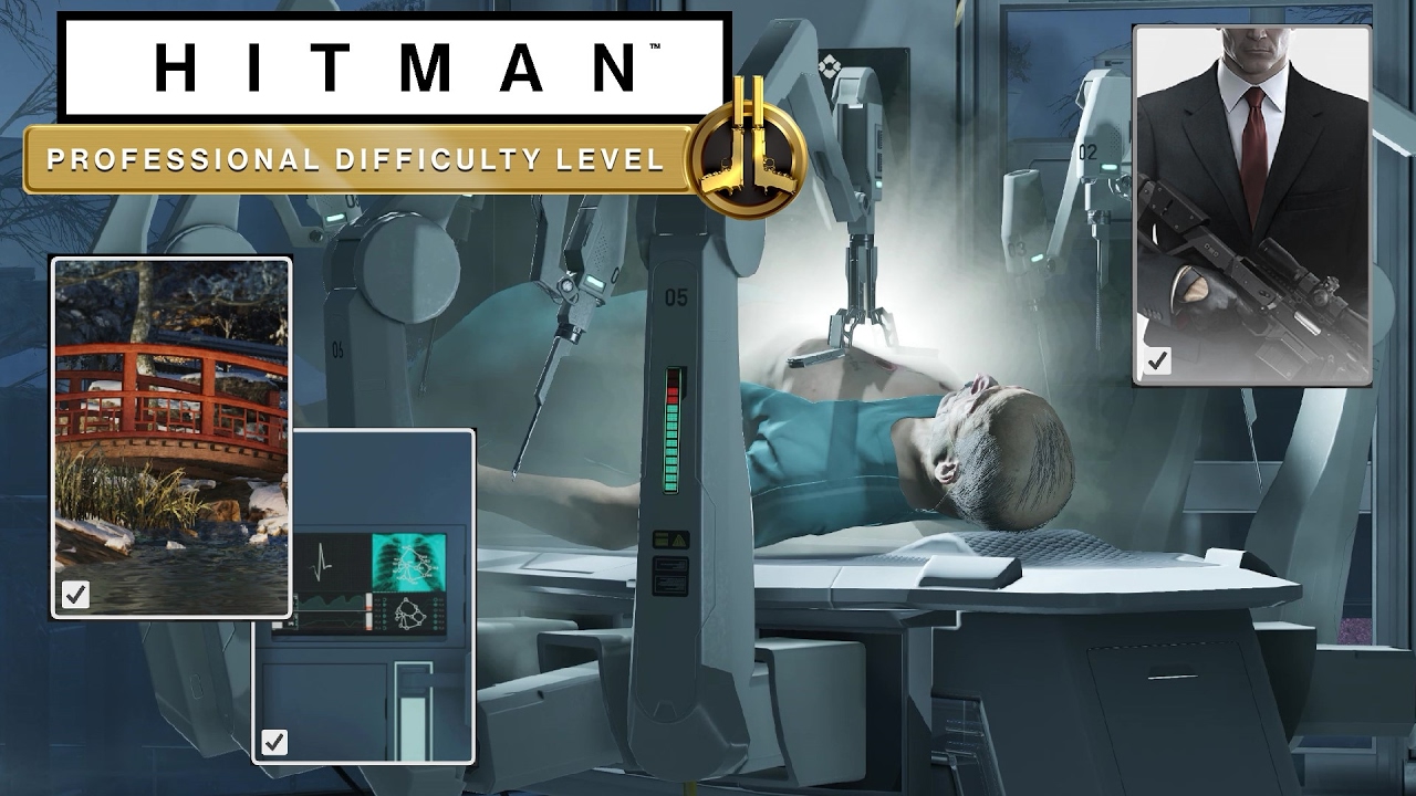 Hitman : PROFESSIONNEL - Assassin Précis / Tireur Expert / Arrêt Cardiaque - Hokkaido