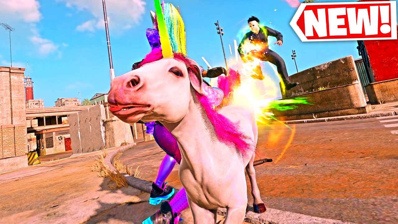 *NEW* FARTING UNICORN in Warzone 4! 😭 (Rebirth Island)