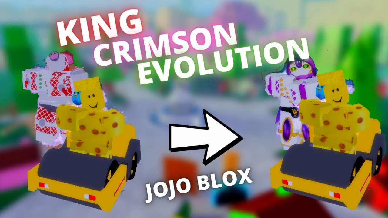 JOJO BLOX/BIZARRE BLOX KING CRIMSON EVOLUTION