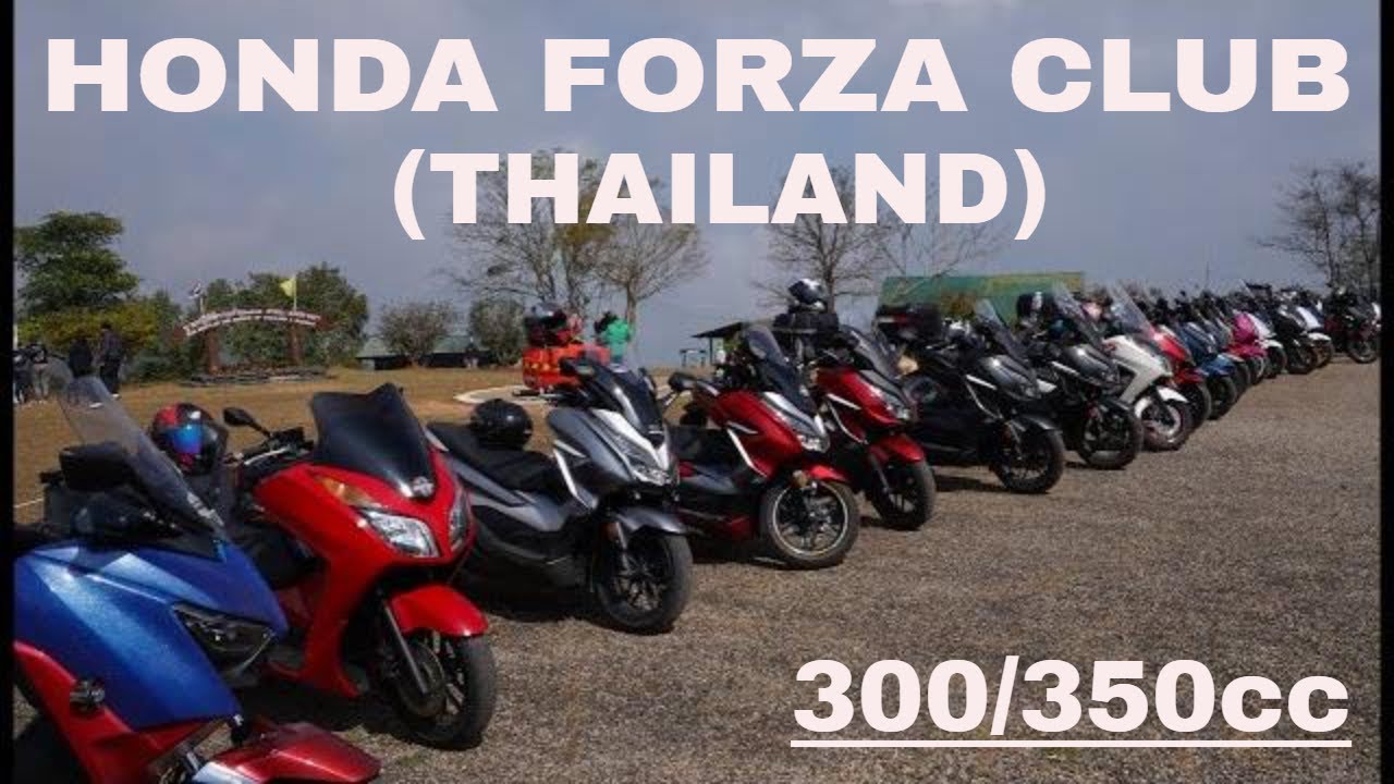 HONDA FORZA 350 Club In Thailand (SO MUCH MODIFICATIONS)